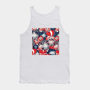 Patriotic 4th of July Pattern 17 Tank Top